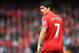 LIVERPOOL, ENGLAND - MAY 11: Luis Suarez of Liverpool looks on during the Barclays Premier League match between Liverpool and Newcastle United at Anfield on May 11, 2014 in Liverpool, England. (Photo by Laurence Griffiths/Getty Images)