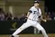 TCU pitcher Tyler Alexander throws to Sam Houston State during the ninth inning of an NCAA college baseball regional tournament game in Fort Worth, Texas, Sunday, June 1, 2014. TCU won 6-1. (AP Photo/Jim Cowsert)