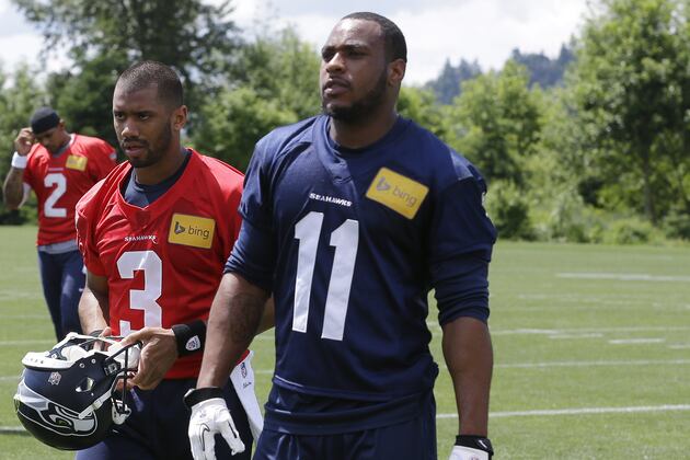 Wilson Pleased with Seattle's Receivers