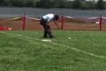 Wiffle Ball Ump Takes Shot to Groin, Calls It Quits
