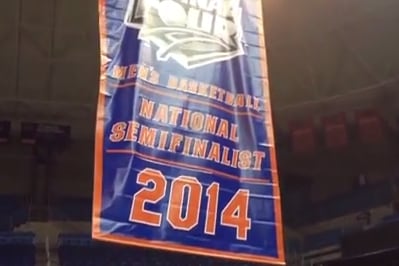 Video: Florida Raises 2014 Final Four Banner to the Rafters