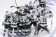 Los Angeles Kings celebrate after defeating Chicago Blackhawks 5-2 in the overtime period in Game 7 of the Western Conference finals in the NHL hockey Stanley Cup playoffs Sunday, June 1, 2014, in Chicago. (AP Photo/Charles Rex Arbogast)