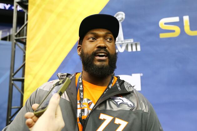 Broncos' Line Shuffle Continues; Winston Justice Gets Reps at Tackle