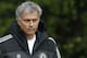 Chelsea manager Jose Mourinho arrives for a training session at Cobham in England, Tuesday, April 29, 2014. Chelsea will play a Champions League semifinal second leg soccer match against Atletico Madrid on Wednesday. (AP Photo/Kirsty Wigglesworth)