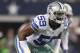 Dec 2, 2012; Arlington, TX, USA; Dallas Cowboys linebacker Ernie Sims (59) prepares to rush during the game against the Philadelphia Eagles at Cowboys Stadium. The Cowboys beat the Eagles 38-33. Mandatory Credit: Tim Heitman-USA TODAY Sports