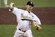 Vanderbilt starting pitcher Tyler Beede throws against Xavier in the second inning of an NCAA college baseball regional tournament game Friday, May 30, 2014, in Nashville, Tenn. (AP Photo/Mark Humphrey)