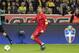 Portugal's Cristiano Ronaldo goes with the ball during the World Cup qualifying playoff second leg soccer match between Sweden and Portugal in Stockholm, Sweden, Tuesday, Nov.19, 2013. (AP Photo/Frank Augstein)