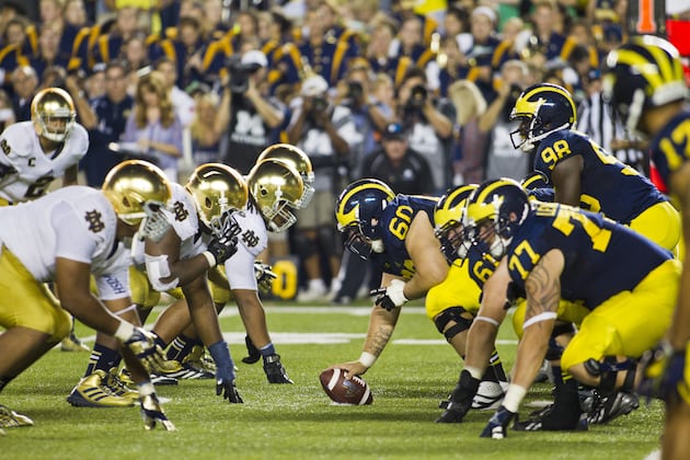 ND-Michigan Finale Most Expensive Ticket