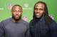 NFL player and running back for the Philadelphia Eagles LeSean McCoy and NFL player and running back for the Kansas City Chiefs Jamaal Charles are seen at the Xbox Loft Party on January 31, 2014 in, New York City. (Brian Ach/AP Images for NFL)