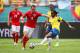 MIAMI GARDENS, FL - JUNE 04: Rickie Lambert of England holds off Juan Carlos Paredes of Ecuador during the International friendly match between England and Ecuador at Sun Life Stadium on June 4, 2014 in Miami Gardens, Florida. (Photo by Richard Heathcote/Getty Images)