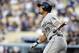 Chicago White Sox’ Jose Abreu hits a two-run home run against the Los Angeles Dodgers in the first inning of a baseball game on Tuesday, June 3, 2014 in Los Angeles. (AP Photo/Alex Gallardo)