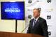 Notre Dame football coach Brian Kelly talks about recruits during football signing day at Notre Dame Feb. 5, 2014 in South Bend, Ind. (AP Photo/Joe Raymond)