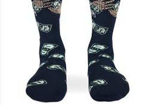 Colin Kaepernick Socks Made of Money