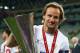 TURIN, ITALY - MAY 14: Ivan Rakitic of Sevilla poses with the trophy during the UEFA Europa League Final match between Sevilla FC and SL Benfica at Juventus Stadium on May 14, 2014 in Turin, Italy. (Photo by Michael Steele/Getty Images)