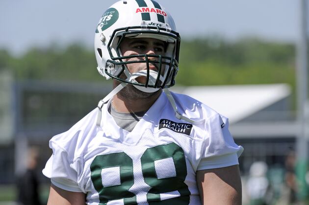 Jace Amaro Frustrated After Tough Practice
