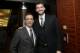 NEW YORK, NY - MAY 21: President of Basketball Operations Flip Saunders and Kevin Love of the Minnesota Timberwolves poses for a photo prior to the 2013 NBA Draft Lottery on May 21, 2013 at the Millennium Hotel in New York City. NOTE TO USER: User expressly acknowledges and agrees that, by downloading and/or using this photograph, user is consenting to the terms and conditions of the Getty Images License Agreement. Mandatory Copyright Notice: Copyright 2013 NBAE (Photo by Steven Freeman/NBAE via Getty Images)