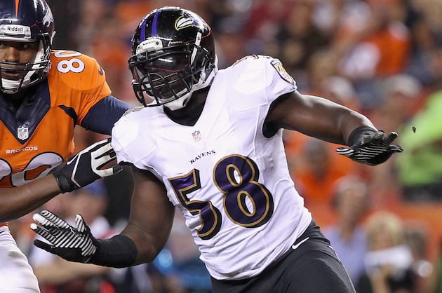 Yanda, Dumervil Among Ravens' No-Shows