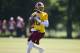 RGIII isn't just back, but he's working to improve his mechanics.