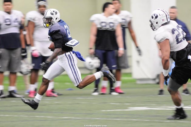 DEEP RB CONTINGENT LEADS BYU into 2014