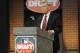 Commissioner of Major League Baseball Bud Selig announces the selections during the 2014 MLB baseball draft Thursday, June 5, 2014, in Secaucus, N.J. (AP Photo/Bill Kostroun)