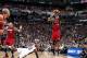 SAN ANTONIO, TX - JUNE 5: Ray Allen #34 of the Miami Heat shoots against Tony Parker #9 of the San Antonio Spurs in Game One of the 2014 NBA Finals at AT&T Center on June 5, 2014 in San Antonio, Texas. NOTE TO USER: User expressly acknowledges and agrees that, by downloading and/or using this photograph, user is consenting to the terms and conditions of the Getty Images License Agreement. Mandatory Copyright Notice: Copyright 2014 NBAE (Photo by Nathaniel S. Butler/NBAE via Getty Images)