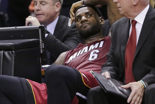 Gatorade Trolls LeBron for Game 1 Cramping