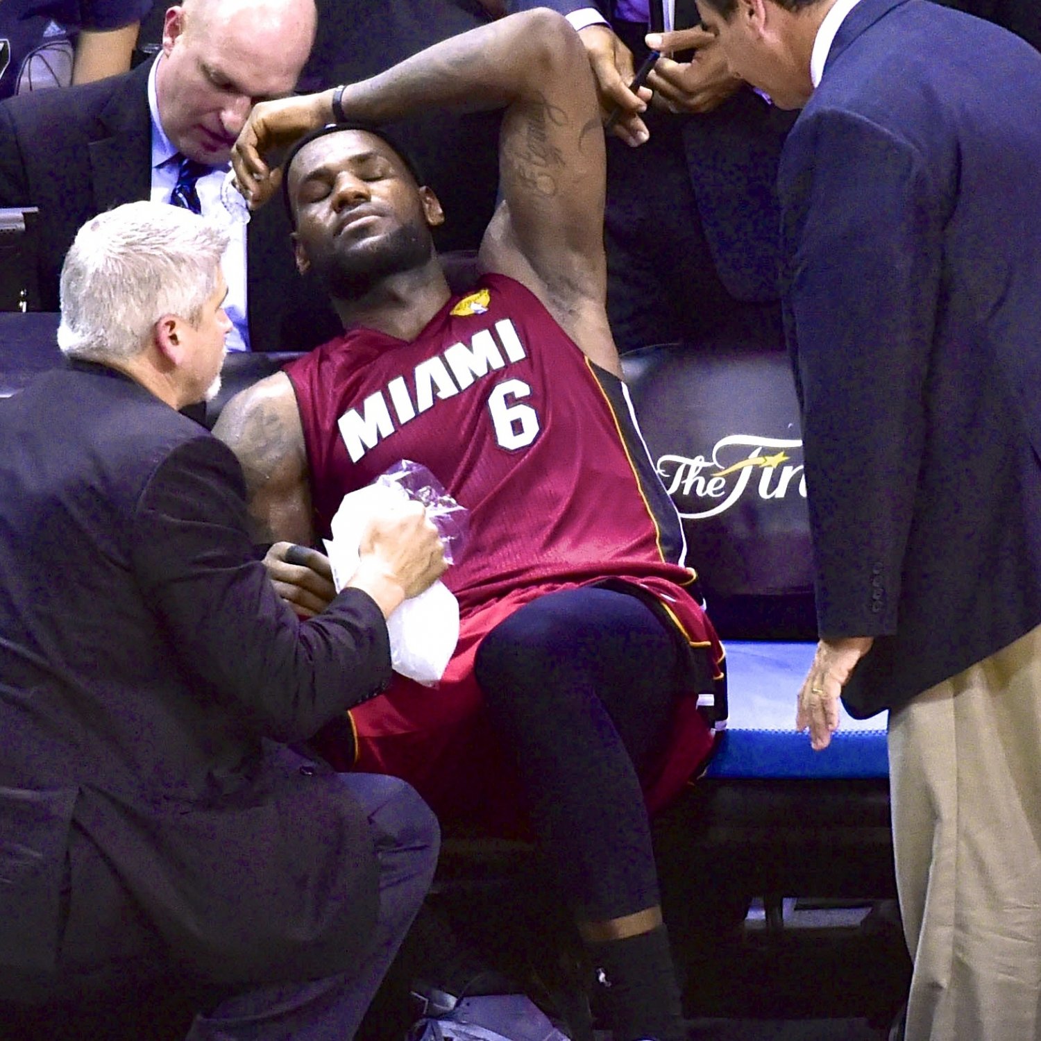 Lebron James Injury Status 55