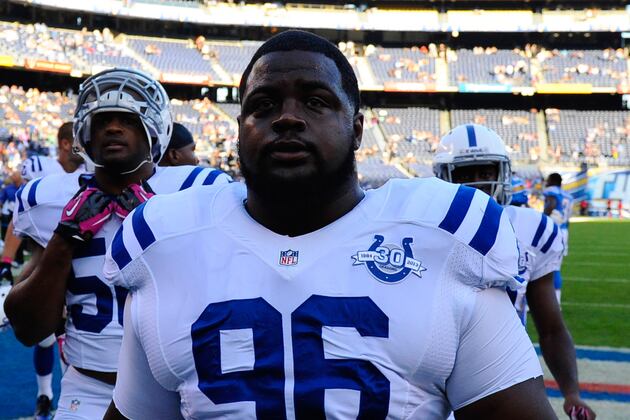Jones, Chapman Combine to Give Colts Abundance of Heft on Defensive Line