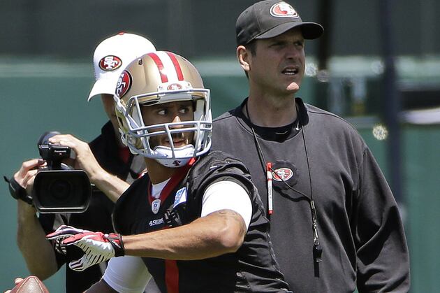 49ers' Harbaugh Excited About Kaepernick Contract