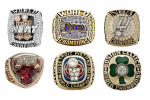 Check Out the NBA 'Wall of Rings'