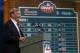 SECAUCUS, NJ - JUNE 5: Commissioner Allan H. Bud Selig speaks at the podium during the MLB First-Year Player Draft at the MLB Network Studio on June 5, 2014 in Secacucus, New Jersey. (Photo by Rich Schultz/Getty Images)