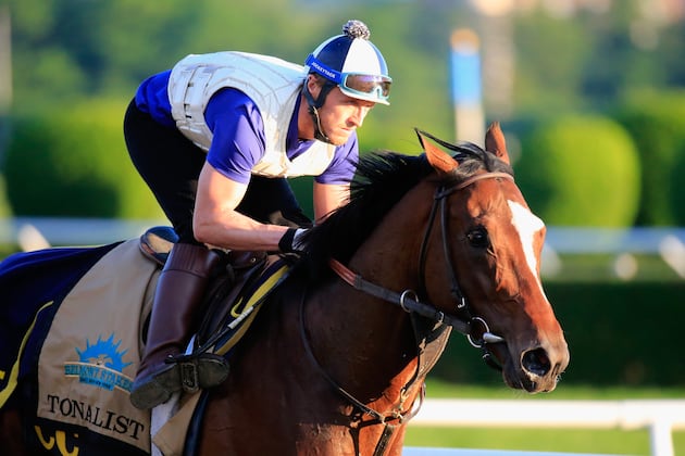 Tonalist Wins Belmont After Skipping 2 Crown Races