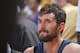OAKLAND, CA - APRIL 14: Kevin Love #42 of the Minnesota Timberwolves during a game against the Golden State Warriors on April 14, 2014 at Oracle Arena in Oakland, California. NOTE TO USER: User expressly acknowledges and agrees that, by downloading and or using this photograph, user is consenting to the terms and conditions of Getty Images License Agreement. Mandatory Copyright Notice: Copyright 2014 NBAE (Photo by Rocky Widner/NBAE via Getty Images)