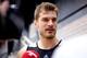 SAN ANTONIO, TX - JUNE 06: Tiago Splitter #22 of the San Antonio Spurs speaks to the media on a practice day following Game One of the 2014 NBA Finals against the Miami Heat at the Spurs Practice Facility on June 6, 2014 in San Antonio, Texas. NOTE TO USER: User expressly acknowledges and agrees that, by downloading and or using this photograph, User is consenting to the terms and conditions of the Getty Images License Agreement. (Photo by Alex Trautwig/Getty Images)