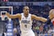Orlando Magic guard Arron Afflalo (4) during an NBA basketball game between the Orlando Magic and Washington Wizards in Orlando, Fla., on Friday, Apr. 11, 2014. The Wizzards won 96-86. (AP Photo/Reinhold Matay)