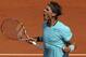 Spain's Rafael Nadal reacts as he wins the second set against Serbia's Novak Djokovic during their final match of the French Open tennis tournament at the Roland Garros stadium, in Paris, France, Sunday, June 8, 2014. (AP Photo/Thibault Camus)