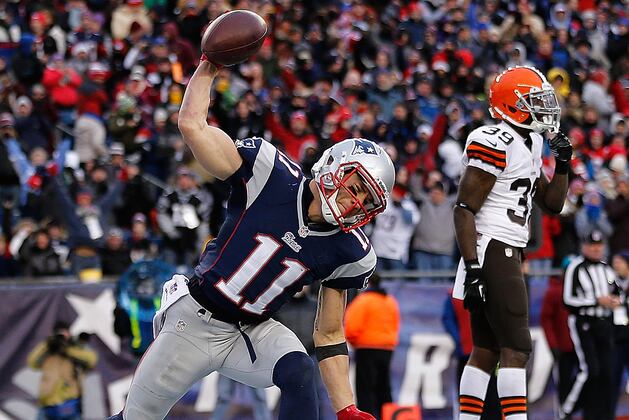 Pats WR Edelman Still Learning After 5 Seasons