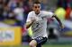 Mathieu Debuchy of France, runs during the friendly soccer match between France and Norway at the Stade de France stadium in Saint Denis, outside Paris, Tuesday, May 27, 2014. France are preparing for the upcoming soccer World Cup in Brazil starting on 12 June. (AP Photo/Christophe Ena)