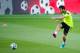 SEVILLE, SPAIN - MAY 29: Cesc Fabregas of Spain shoots towards goal during a training session ahead of their international friendly match against Bolivia at the Ramon Sanchez Pizjuan stadium on May 29, 2014 in Seville, Spain. (Photo by David Ramos/Getty Images)