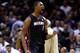 SAN ANTONIO, TX - JUNE 08: Chris Bosh #1 of the Miami Heat reacts against the San Antonio Spurs during Game Two of the 2014 NBA Finals at the AT&T Center on June 8, 2014 in San Antonio, Texas. The Miami Heat defeated the San Antonio Spurs 98-96. NOTE TO USER: User expressly acknowledges and agrees that, by downloading and or using this photograph, User is consenting to the terms and conditions of the Getty Images License Agreement. (Photo by Andy Lyons/Getty Images)