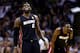SAN ANTONIO, TX - JUNE 08: LeBron James #6 of the Miami Heat looks on against the San Antonio Spurs during Game Two of the 2014 NBA Finals at the AT&T Center on June 8, 2014 in San Antonio, Texas. NOTE TO USER: User expressly acknowledges and agrees that, by downloading and or using this photograph, User is consenting to the terms and conditions of the Getty Images License Agreement. (Photo by Andy Lyons/Getty Images)