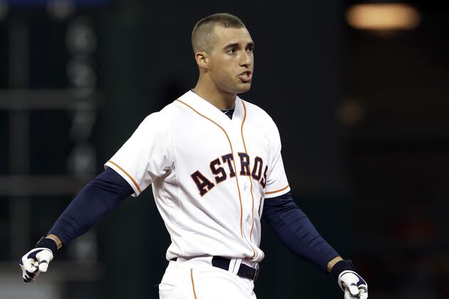 Springer Scratched vs. D-Backs with Knee Soreness