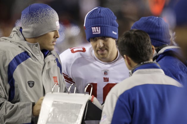 Eli Manning Healthy, Learning Giants Playbook at OTAs