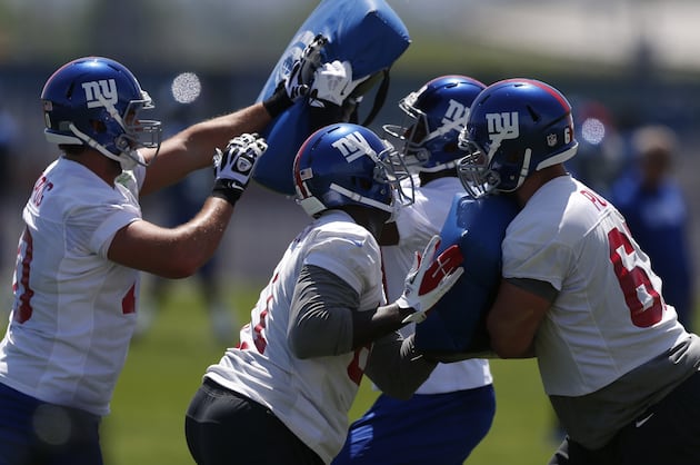 For Giants, It's Still All About the O-Line