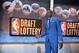 NEW YORK - MAY 20: NBA Draft Prospect Andrew Wiggins poses for a photo during to the 2014 NBA Draft Lottery on May 20, 2014 at the ABC News' 'Good Morning America' Times Square Studio in New York City. NOTE TO USER: User expressly acknowledges and agrees that, by downloading and/or using this photograph, user is consenting to the terms and conditions of the Getty Images License Agreement. Mandatory Copyright Notice: Copyright 2014 NBAE (Photo by Jesse D. Garrabrant/NBAE via Getty Images)