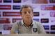 England national soccer team manager Roy Hodgson listens to a media question, during his press conference at the team's training facilities at the Urca military base in Rio de Janeiro, Brazil, Tuesday, June 10, 2014. The England soccer team are staying in Rio de Janeiro as their base city for the 2014 soccer World Cup. (AP Photo/Matt Dunham)