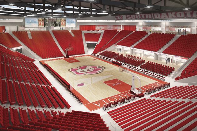 Groundbreaking Next Week Makes USD Basketball Arena Project a Reality