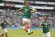FILE - In this Nov. 13, 2013, file photo, Mexico's Rafael Marquez celebrates after scoring his team's 5th goal during a 2014 World Cup playoff first round match against New Zealand in Mexico City. (AP Photo/Eduardo Verdugo,File) - SEE FURTHER WORLD CUP CONTENT AT APIMAGES.COM