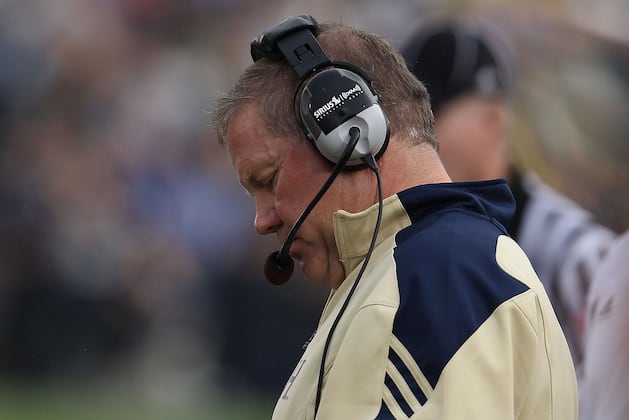 Notre Dame Football Coach Brian Kelly Eager to Work with Players