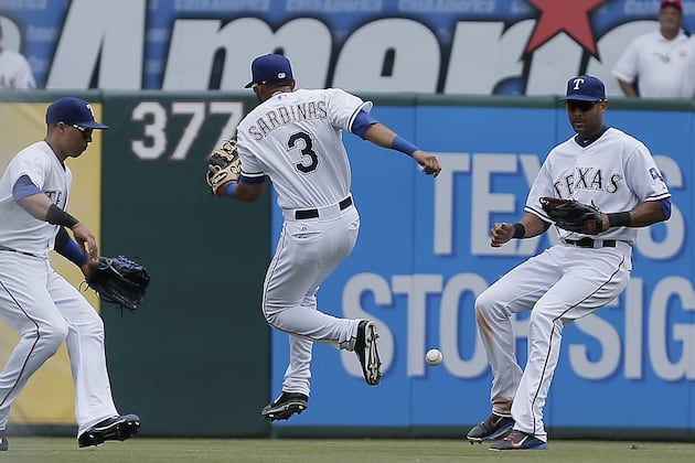 Rangers Error Three Times, Can't Stop Marlins During 8-5 Loss in Arlington